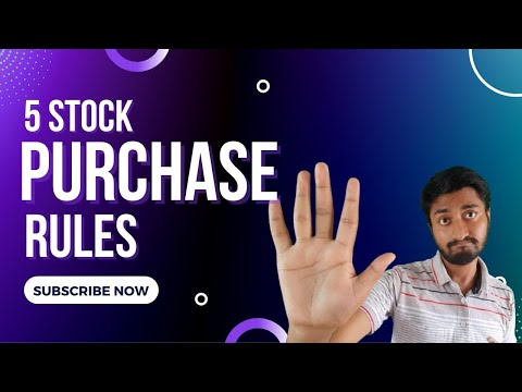 5 STOCK PURCHASE RULE- Shear Talk With Supriyo- Indian Economy