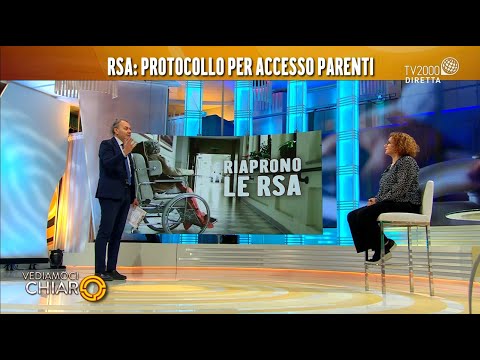 Vediamoci chiaro, 11 maggio 2021 - "Riaprono le RSA"
