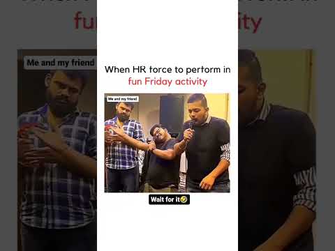 When #hr force to perform in activity 😂 #funny #comedy #trending #viral #shorts #official #office
