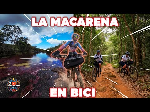 Pedalear hasta el río más bonito de Colombia | La Macarena MTB