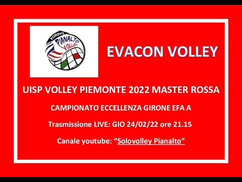 PIANALTO MASTER FEM ROSSA - EVACOM VOLLEY _ UISP VOLLEY CAMPIONATO ECCELLENZA FEM