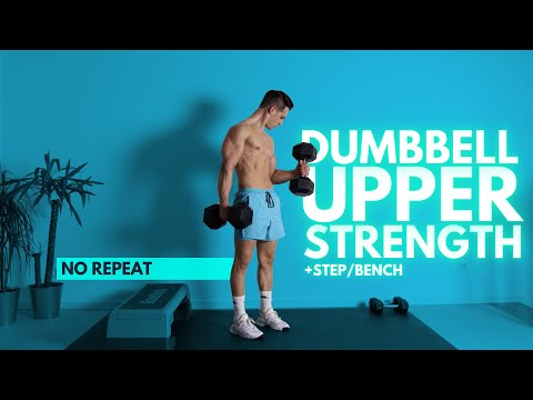 30 minute UPPER BODY STRENGTH Workout With Dumbbells