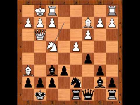 Alekhine's Defense: Cvitan vs Mestrovic - YU 1983