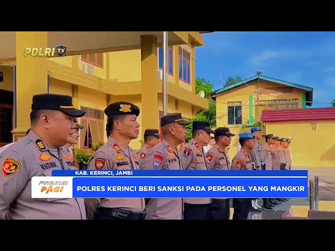 WAKA POLRES KERINCI PERINTAHKAN ANGGOTA KEMBALI BEKERJA