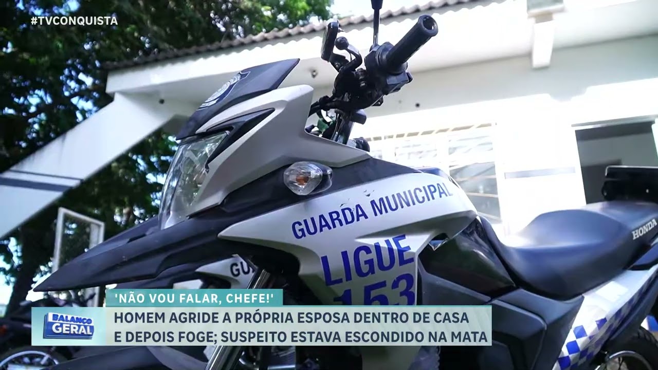 Cansada de agressões, mulher denuncia companheiro e caso tem desfecho em LRV