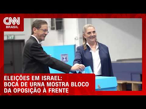 Boca de urna em Israel mostra oposição ligeiramente à frente de Netanyahu | CNN 360°
