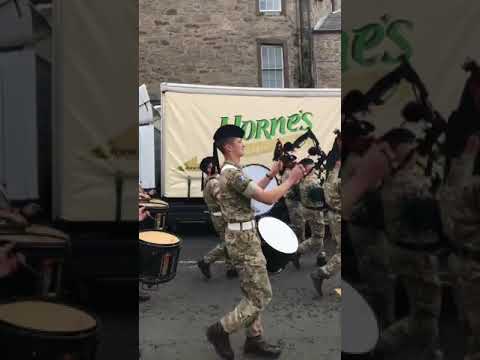 Black Watch (3 SCOTS) Homecoming Parade in Perth part 2