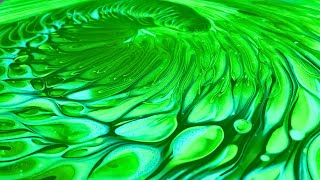 SOMETHING NEW! Acrylic Pouring Straight Pour with HUGE Boulder Cells