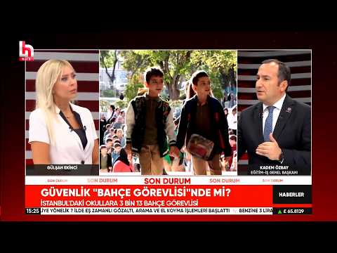 Eğitim-İş Genel Başkanı Kadem Özbay – Gülşah Ekinci İle Öğle Haberleri – Halk TV  | EĞİTİM İŞ