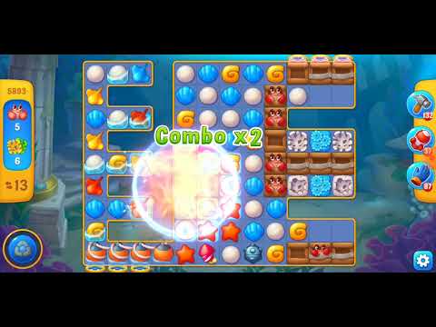 Fishdom. 5893 level no boosters and diamonds