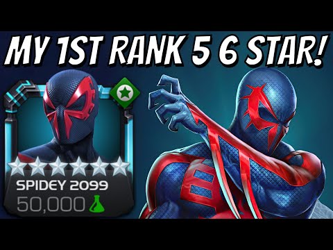 6 Star Rank 5 SPIDEY 2099 Gameplay - 40+ ENDGAME BOSSES!! SUPERIOR SHOWCASE!!!