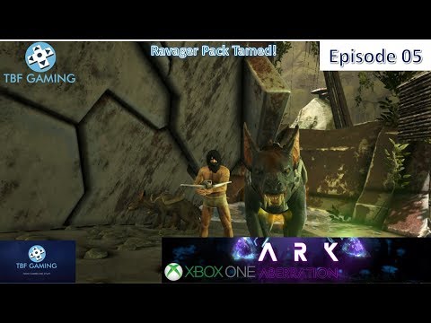 Ark Aberration E05 Ravager Pack Tames Ark Survival Evolved DLC Map