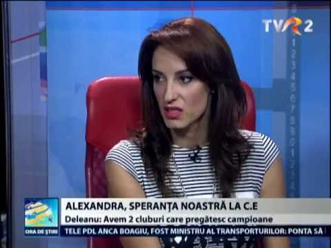 Alexandra Piscupescu - speranţa noastră la CE de gimnastică ritmică