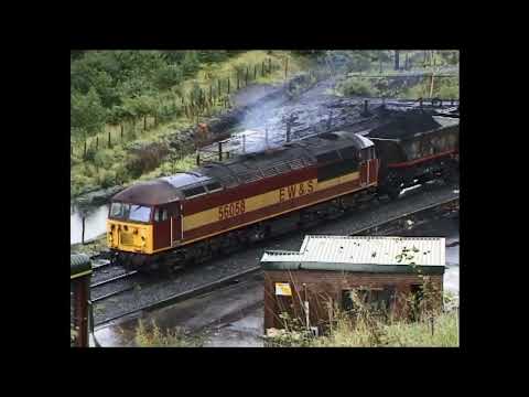 Rails in Wales 1997 56s on coal from Onllwyn and Cwmgwrach
