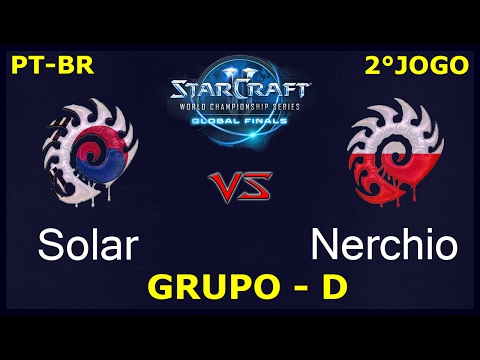 StarCraft 2 - Solar vs. Nerchio J2 - (ZvZ) - Grupo D - WCS Global Finals 2016 [PT-BR]