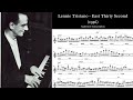 Lennie Tristano - East Thirty Second (1956) - Analytical Transcription (Bb)