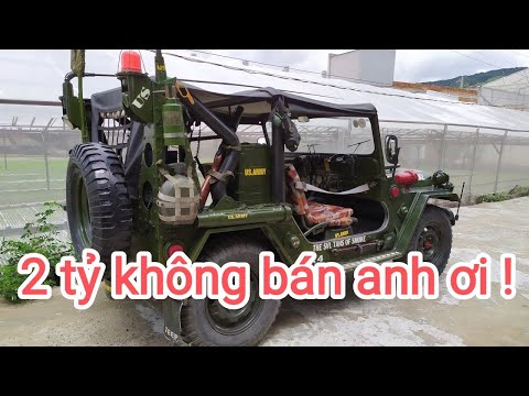 Xe jeep này tôi trả 1 tỷ chủ nhân nói 2 tỷ cũng không bán.