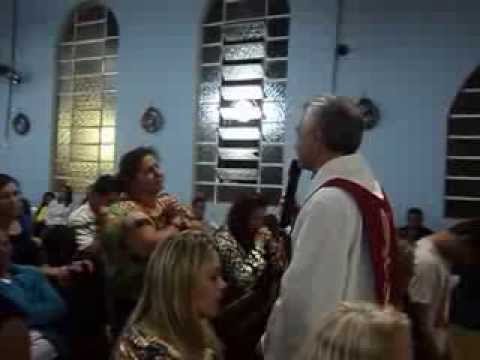 Testemunho na Missa de Cura e Libertação em Dinizópolis em 27/09/2013