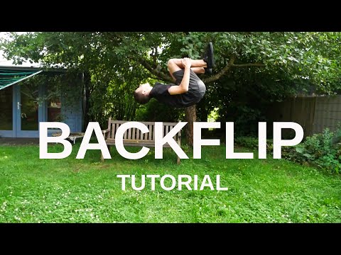 Backflip auf dem Boden lernen  - BACKFLIP TUTORIAL