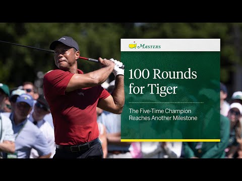 100 Rounds for Tiger | The Five-Time Champion Reaches Another Masters Milestone"