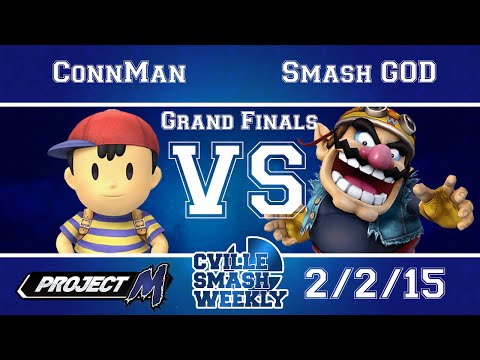 Cville Smash - LS | Conn Man Vs. VGz | Smash G0d SSBPM Grand Finals- Project M