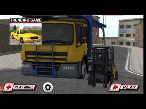Forklift Cargo Truck Transport Video