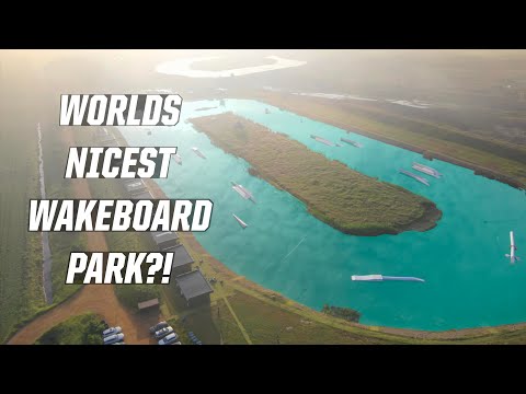 WORLDS NICEST WAKEBOARD PARK?