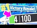 HOW TO WIN WITH 4HP IN FORTNITE!!! HOW TO WIN WITH 4HP IN FORTNITE!!!
