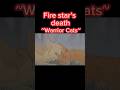 Fire star’s death.  ~Warrior Cats~  :(