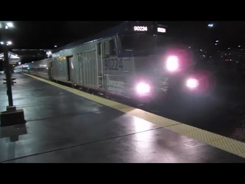Amtrak Downeaster Inaugural Train at Anderson RTC