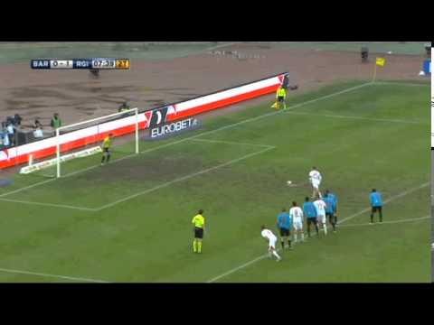 Bari 0-1 Reggina Rigore parato da Pigliacelli a Defendi Serie B 2013/2014