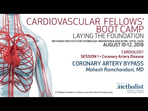 Coronary Artery Bypass (Mahesh Ramchandani, MD)