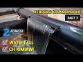 Cara Membuat Waterfall Portabel Dari Pipa Paralon PVC Dan Skema Perpipaannya
