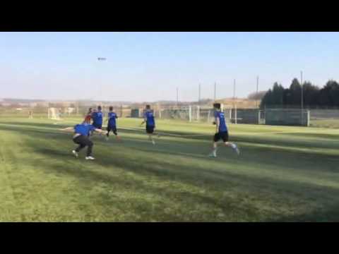 FK Senica U19 Fun before training