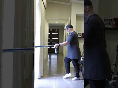 Solo Training West Coast Swing with a Theraband #shorts