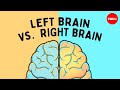 The Left Brain Vs Right Brain Myth Elizabeth Waters