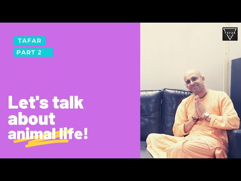 TAFAR - conversation with - HG Amogh Lila Prabhu on Animal Rights - PART 2