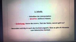 Kurzgeschichten Analysierendeutschunterricht Deutsch