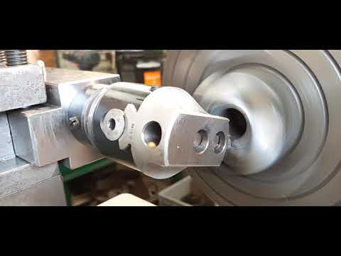 Projekt Hilax No. 4 - Turning concave surfaces with the radius turning tool