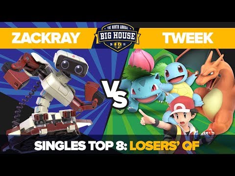 zackray vs Tweek - Top 8 Losers' Quarterfinals: Ultimate Singles - TBH9 | R.O.B vs Pokemon Trainer