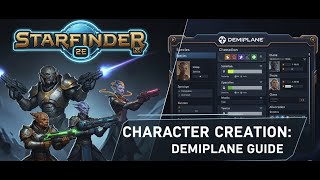 How to Create a Character in Starfinder 2E