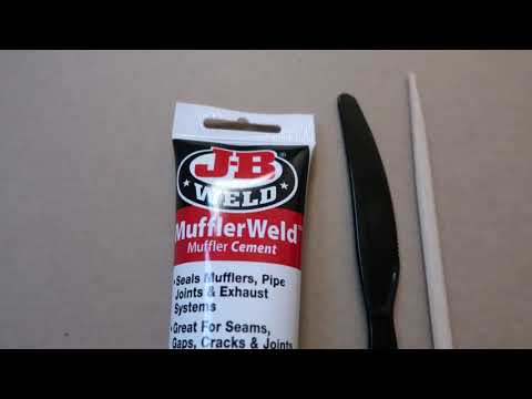 To Fix Exhaust Muffler Leaks with JB Weld