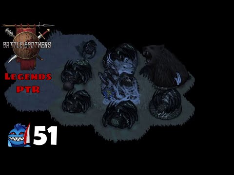 Battle Brothers Legends PTR Mod - Solo Lone Wolf -  Ep 51 Poisons and Hammers and Bear, Oh My!