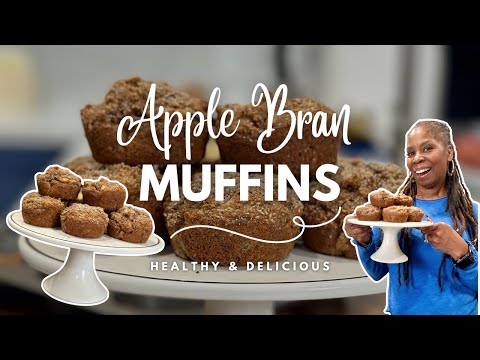 Healthy & Delicious | Apple Bran Muffins | Easy Vegan Breakfast recipe