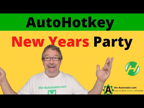 🎉 Ring in the New Year with AutoHotkey excitement 🎉 Join us live❗🎈
