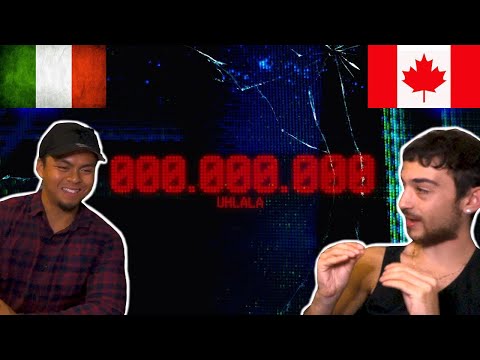 CANADIANS REACT TO ITALIAN TRAP - Sfera Ebbasta - UHLALA (Visual)