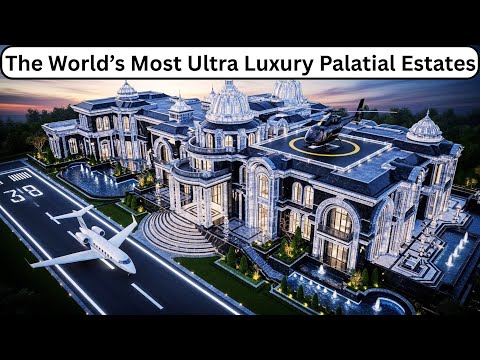 Inside the World’s Most Ultra Luxury Palatial Estates – Architectural Masterpieces of Modern Royalty