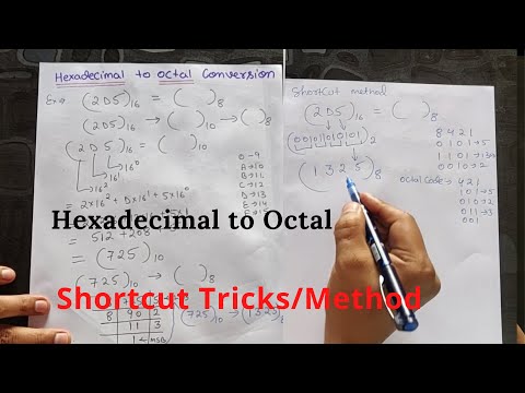 Decimal To Binary Octal Hexadecimal Number System conversion in Hindi CSE GYAN