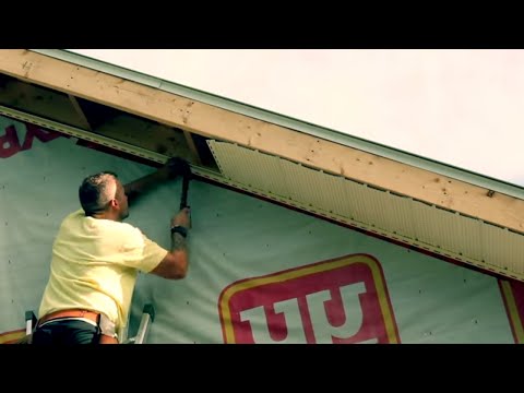 24 x 24 Simple Cabin Build - SOFFIT INSTALLATION - Ep.91