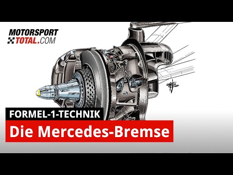 Formel-1-Technik: Die Bremsen des Mercedes W11